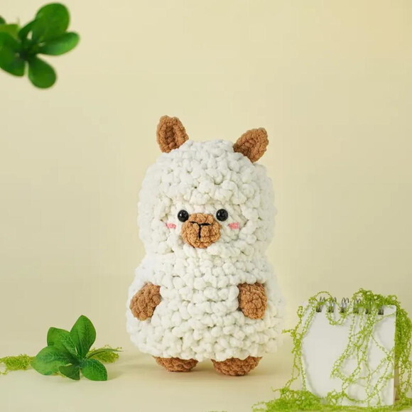 Receita Lhama Amigurumi