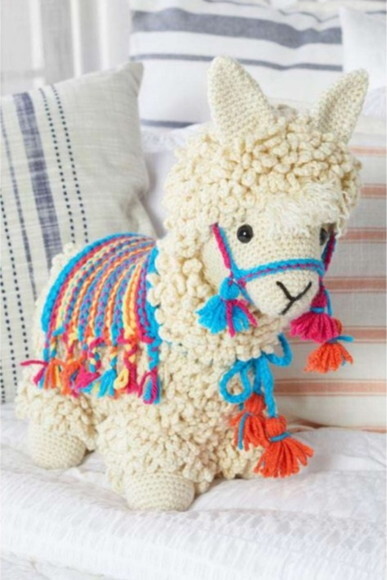 Receita Lhama Amigurumi