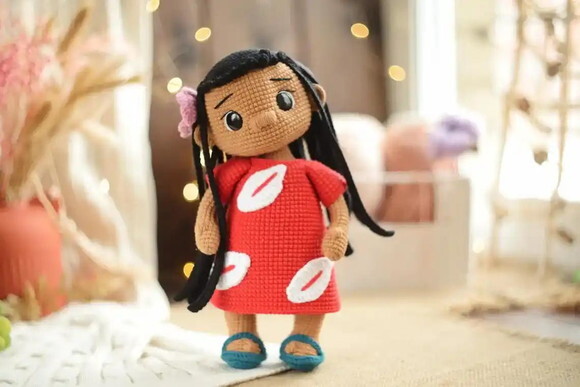 Receita Lilo Amigurumi