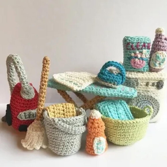 Receita Limpeza Amigurumi