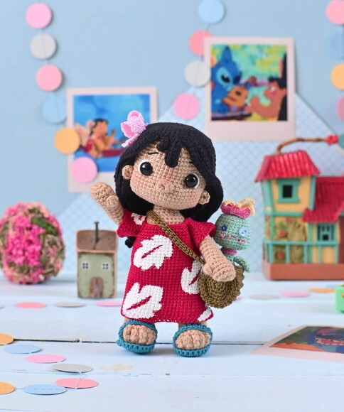 Receita Lilo Amigurumi