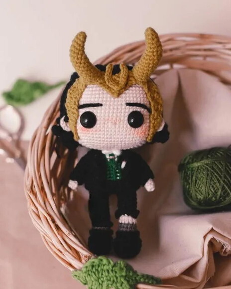 Receita Loki Amigurumi