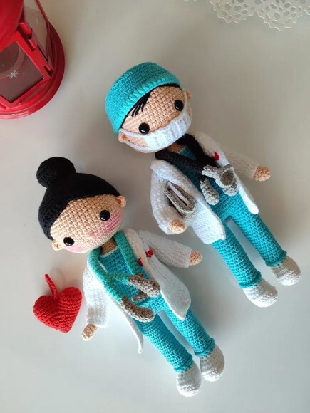 Receita Medicos Amigurumi