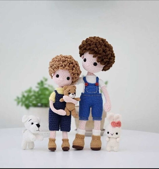 Receita Menino Amigurumi