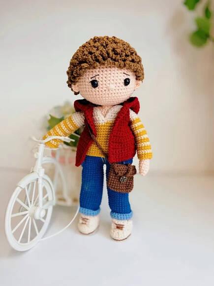 Receita Menino Amigurumi
