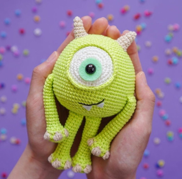 Receita Mike Amigurumi