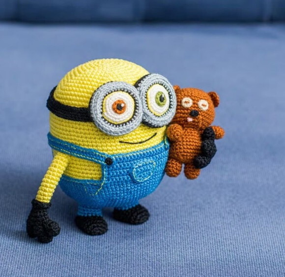 Receita Minions Amigurumi