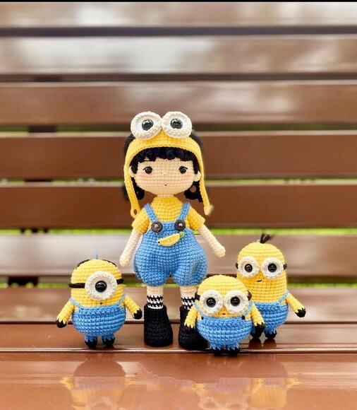 Receita Minions Amigurumi