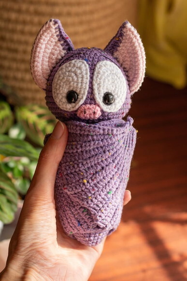 Receita Morcego Amigurumi