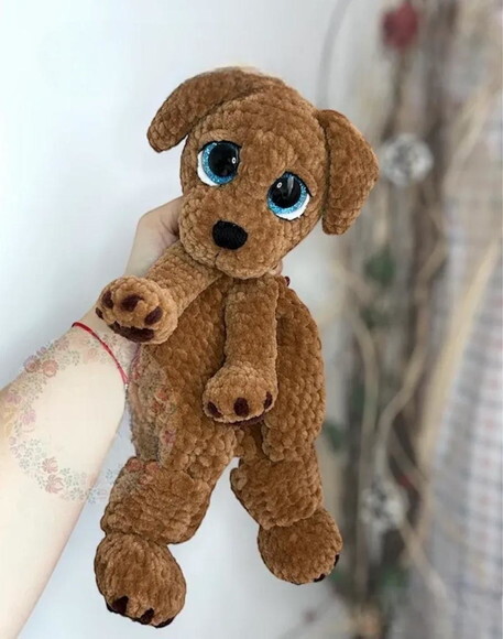 Receita Naninha Cachorro Amigurumi
