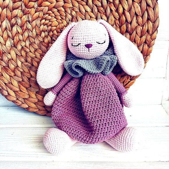 Receita Naninha Coelho Amigurumi