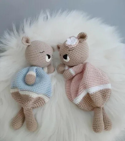 Receita Naninha Urso Amigurumi