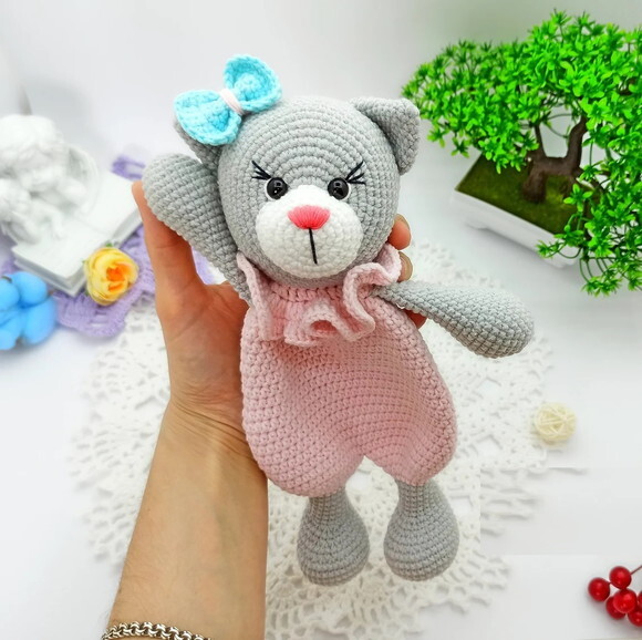 Receita Naninha Urso Amigurumi