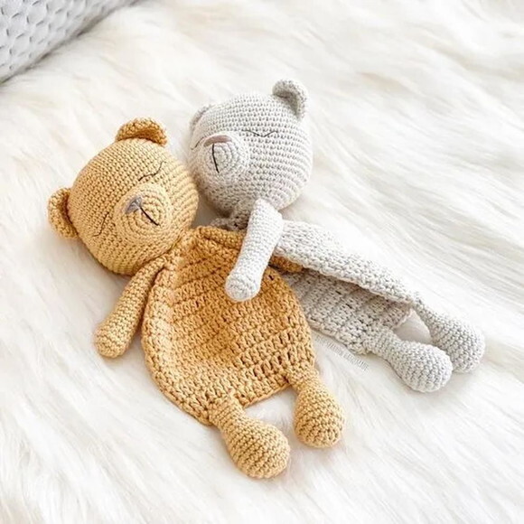 Receita Naninha Urso Amigurumi