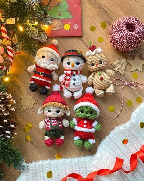 Receita Natal Amigurumi