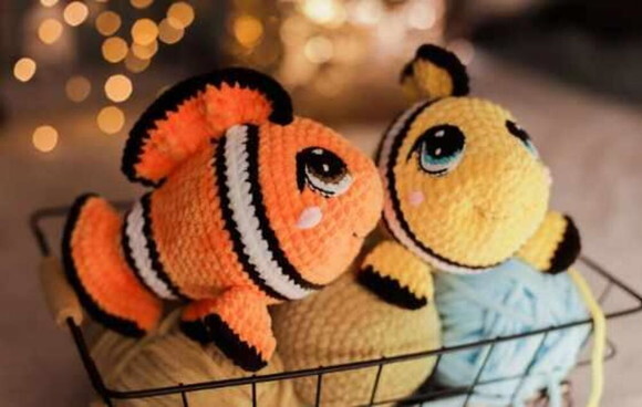 Receita Nemo Amigurumi