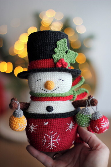 Receita Natal Amigurumi