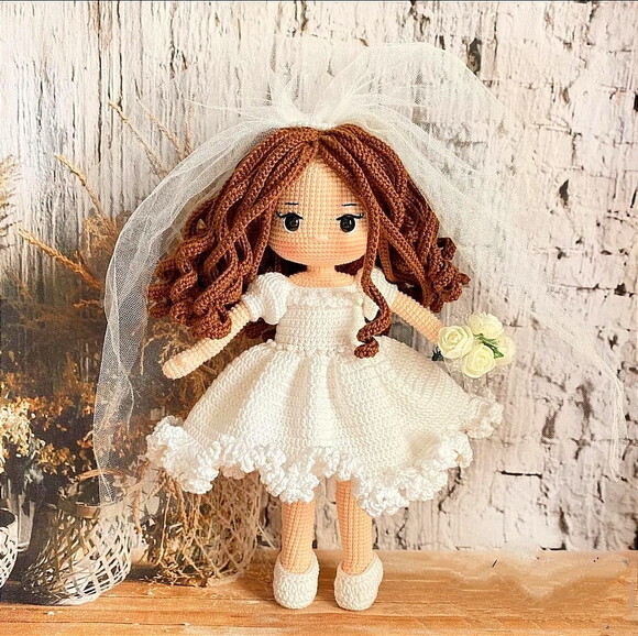 Receita Noiva Amigurumi