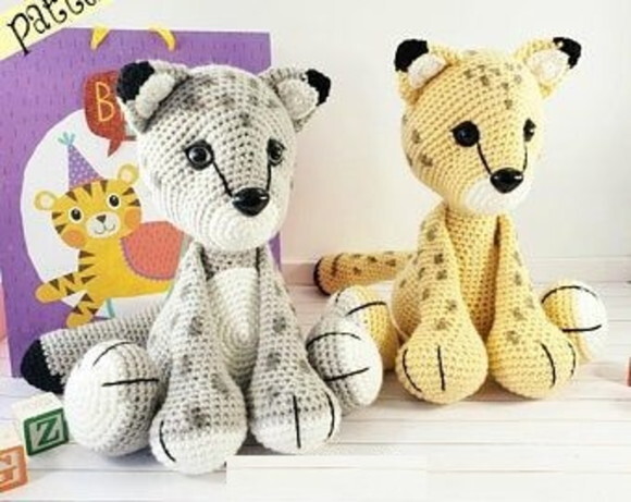 Receita Onça Amigurumi