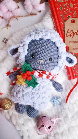 Receita Ovelha Amigurumi