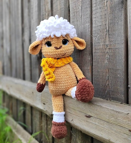Receita Ovelha Amigurumi
