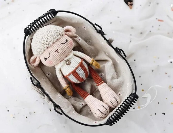 Receita Ovelha Amigurumi