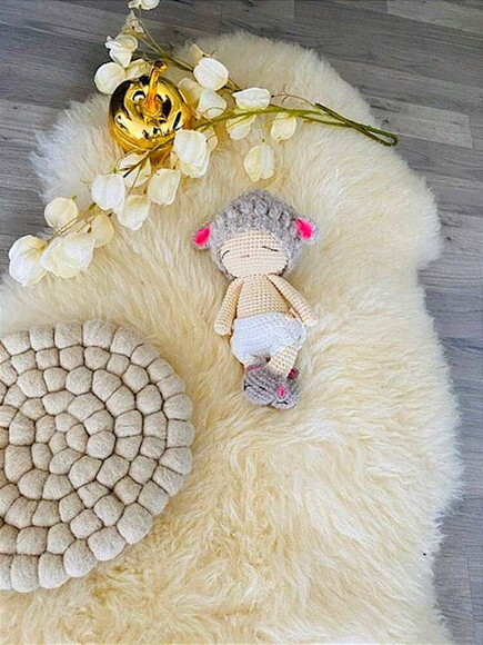 Receita Ovelha Bebe Amigurumi