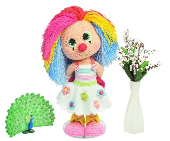 Receita Palhaço Amigurumi