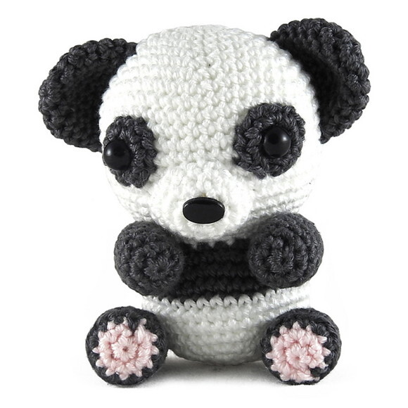 Receita Panda Amigurumi