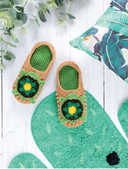 Receita Pantufa Tartaruga Amigurumi