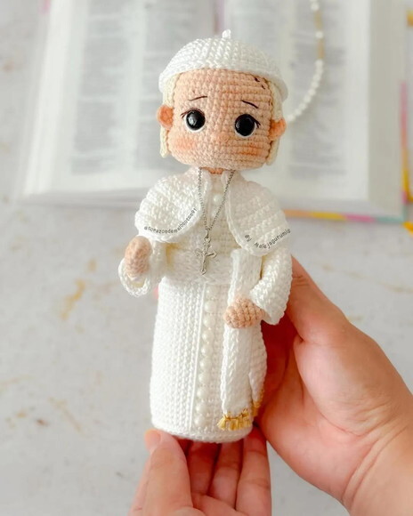 Receita Papa Amigurumi