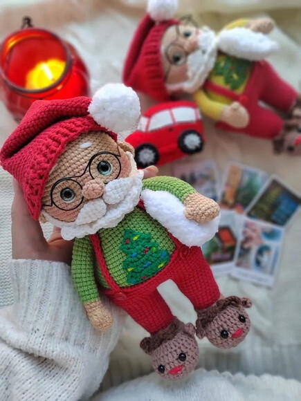 Receita Papai Noel Amigurumi