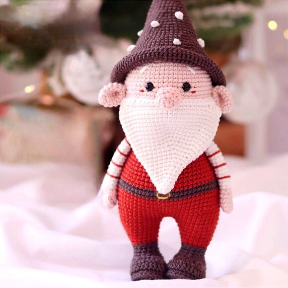 Receita Papai Noel Amigurumi