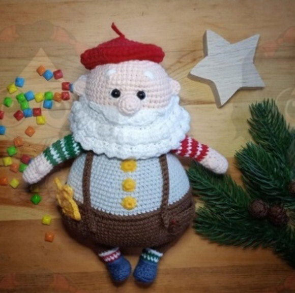 Receita Papai Noel Amigurumi