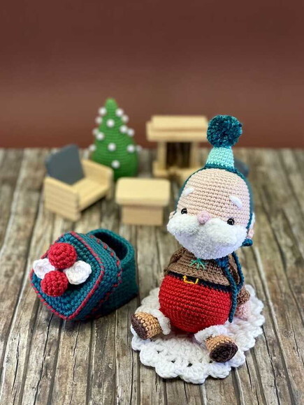 Receita Papai Noel Amigurumi