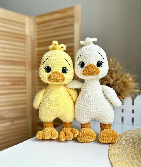 Receita Pato Amigurumi