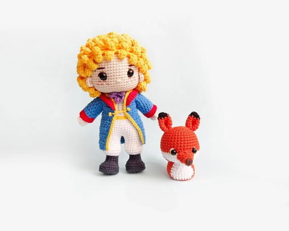 Receita Pequeno Principe Amigurumi