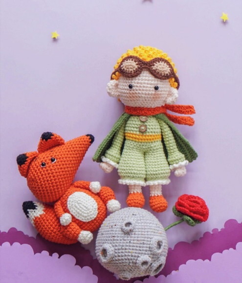 Receita Pequeno Principe Amigurumi