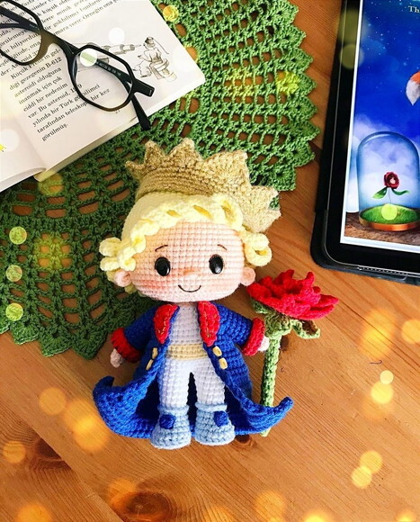 Receita Pequeno Principe Amigurumi