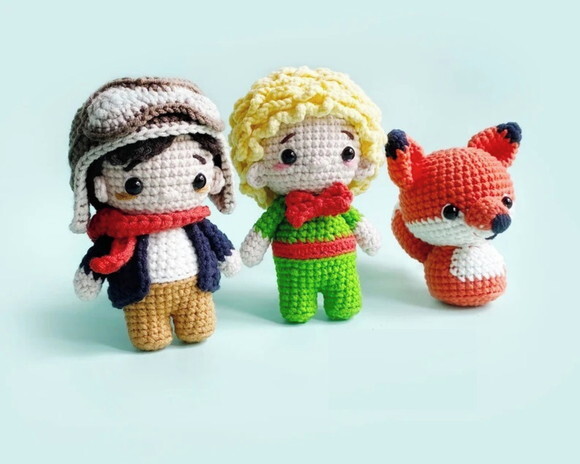 Receita Pequeno Principe Amigurumi