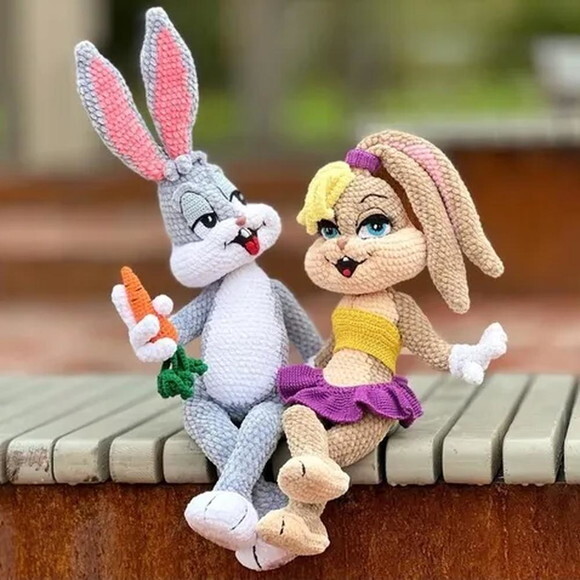 Receita Perna Longa e Lola Amigurumi