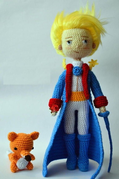 Receita Pequeno Principe Amigurumi