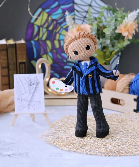 Receita Pintor Amigurumi