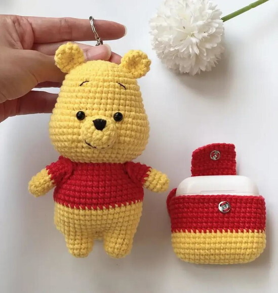 Receita Pooh Amigurumi