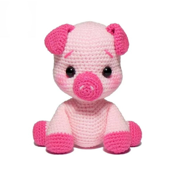 Receita Porco Amigurumi