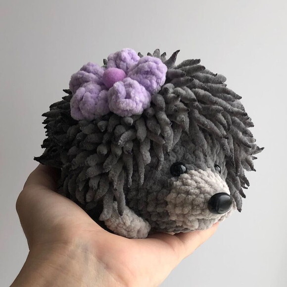 Receita Porco Espinho Amigurumi