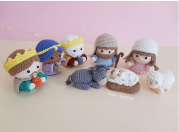 Receita Presepio amigurumi