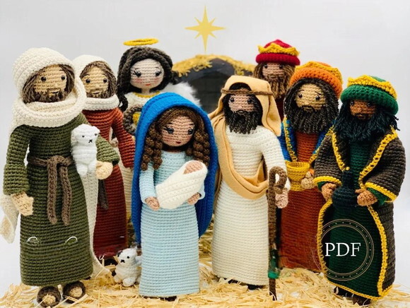 Receita Presepio Amigurumi