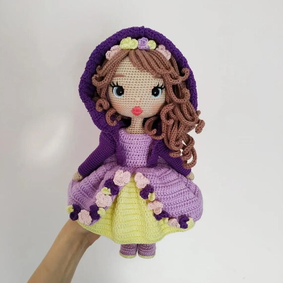 Receita Princesa Astrid Amigurumi