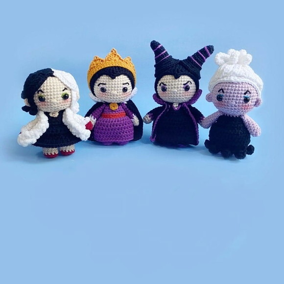 Receita Rainha Ma E Sua Turma Amigurumi